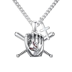 Baseball & Cross Pendant