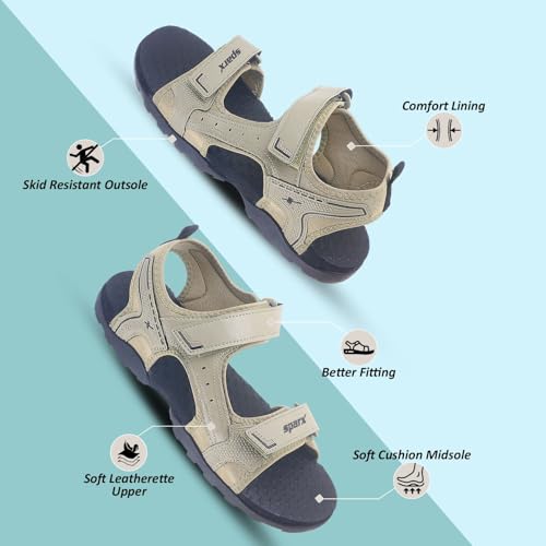 Image of SPARX Men's Everyday Sandal SS-724 | Comfortable Fit & Trendy Casual Style