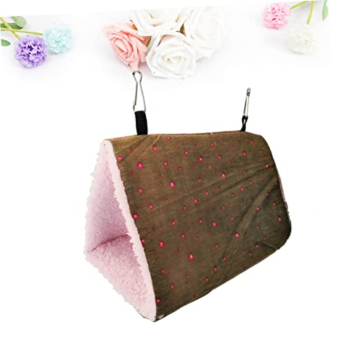Mipcase 1Pc Hamster Esconder Pássaro Tenda Pendurada Cabana De Brinquedo Barraca De Hamster Rede Ao