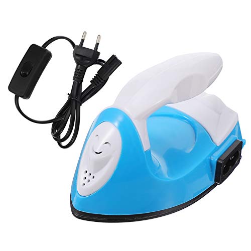 JEWEDECO Mini Plancha Eléctrica Portátil Para Proyectos De Transferencia De Calor DIY Ideal Para Vinilos y Apliques 220V Color