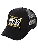 Deus Ex Machina Twinbox Trucker - Gorra (talla única), color negro