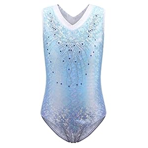 SEAUR – Gymnastiekpak voor kinderen, meisjes, turnpakje, mouwloos, lange mouwen, tricot, dansen, ballet jurk, zwart…