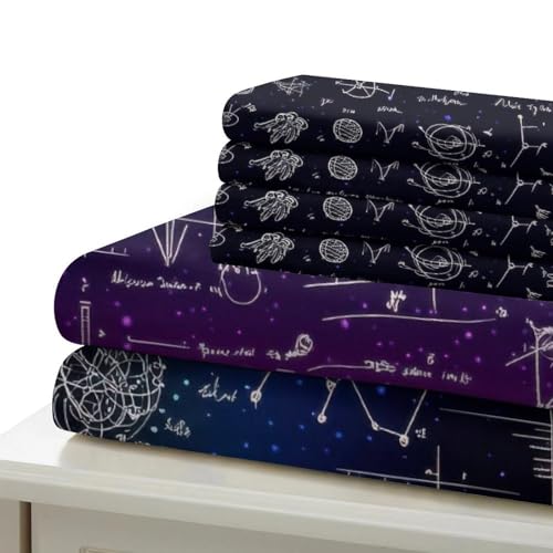 Housse de couette science en microfibre premium finition fermeture invisible - 6