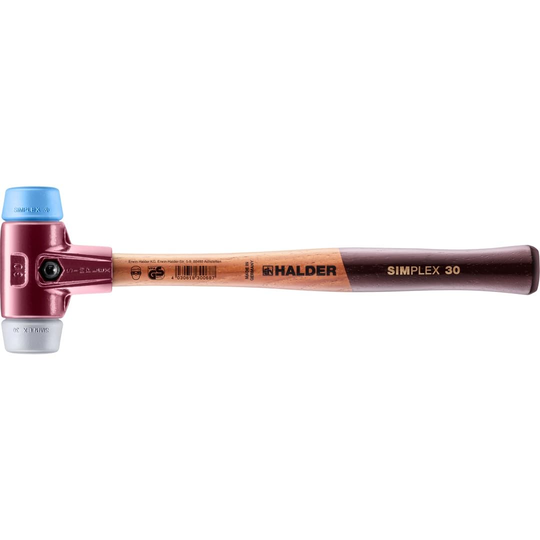 Halder Simplex 3013.030 - Martillo de goma