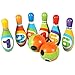 ADLIN Al Aire Libre Juguetes educativos, Juguetes de los niños Bowling Set, Espuma Bolos Juguetes, Juegos de Interior al Aire Libre de los Bolos for el Desarrollo temprano/Deportes/Preescolar/Lo