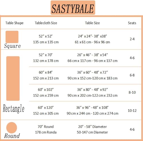 SASTYBALE Sage Green Jacquard Tablecloth, Rectangle 52" x 70" by SASTYBALE - Used condition - Image 6