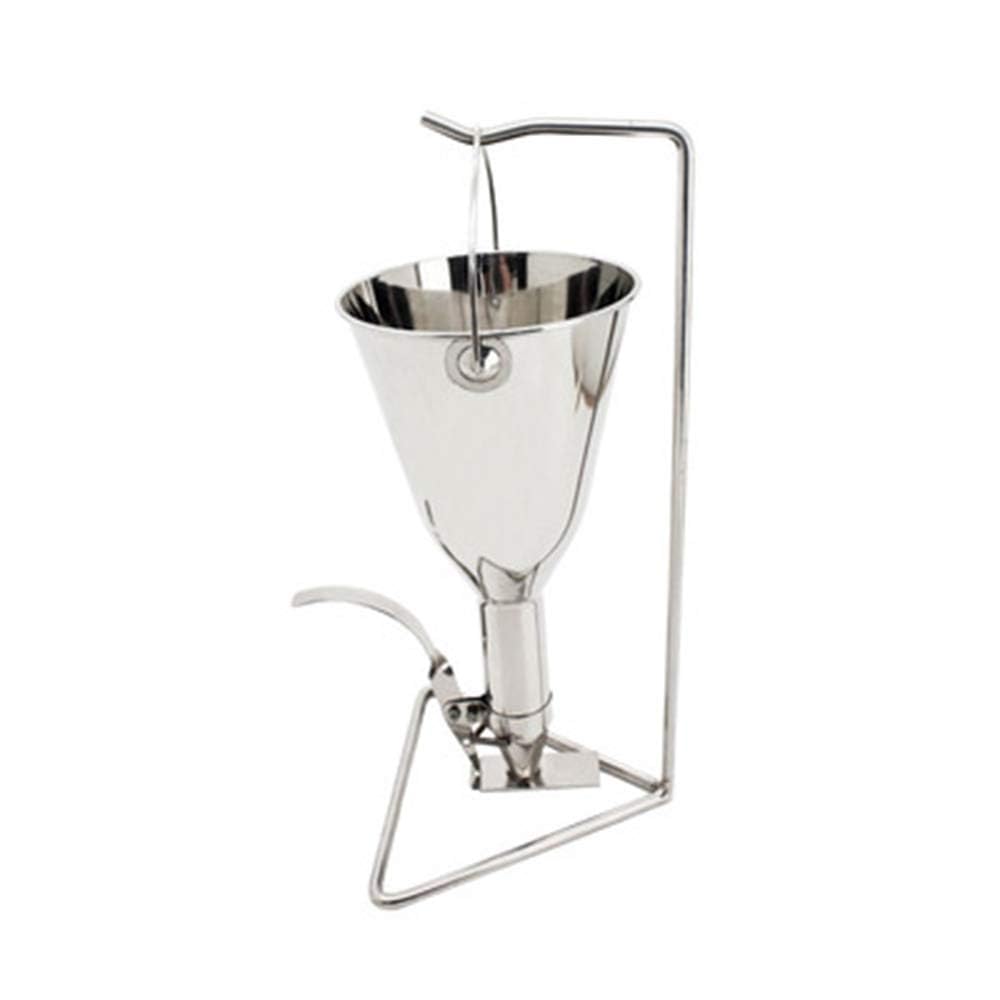 Chocolate Cupcake Mixture Batter Confectionery Funnel Dispenser,Dispense Syrups,Stainless Funnel