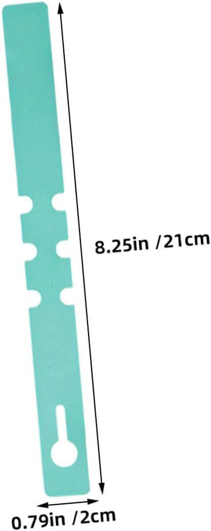 HANABASS Waterproof Plastic Plant Labels with Adjustable Loops, 1200pcs Garden Markers for Outdoor Nursery and Herb Identification