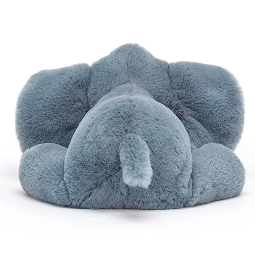 Image of Babique Fluppy Sitting Elephant Stuffed Plush Animal | Super Soft Toy | for Kids Birthday Gifts, Baby, Kids, Boys /Girls and Women (45 cm)