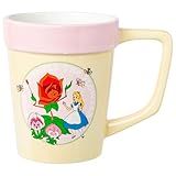 Silver Buffalo Disney Alice in Wonderland Wildflower Smell The Flowers Ceramic 3D Sculpted Mug, 20 Ounces