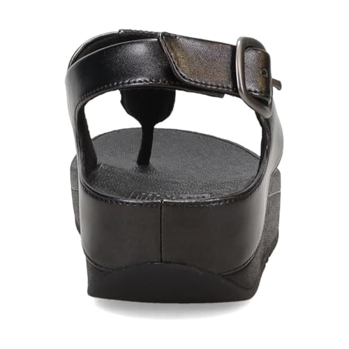 Image of FitFlop Womens Fino Crystal-Mix T-Strap Sandal