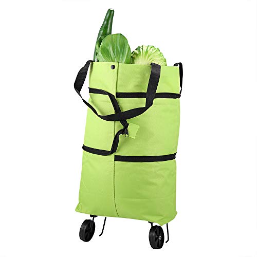 Mejores comprativas On-line Carrito organizador con ruedas - los más vendidos. 37 Bolsa de la compra plegable con ruedas, bolsas de compras reutilizables, bolsa portátil para carrito de la compra, bolsas plegables para comestibles, bolsa plegable para mujeres y...
