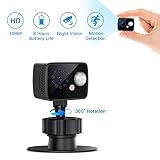Spy Cameras Hidden 1080P 8 Hours Small Home Security Surveillance Camera Video R...