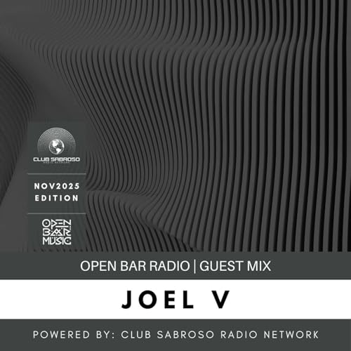 AFRO LATIN HOUSE | JOEL V | OPEN BAR RADIO Podcast Por  arte de portada