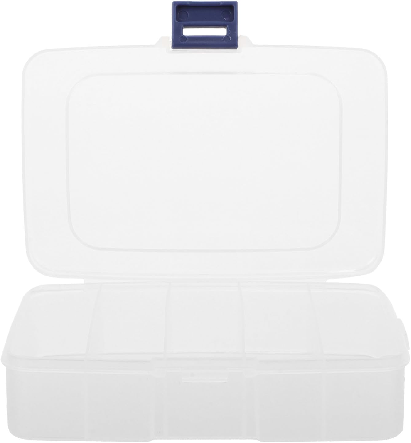 Portable Saw Blade Organizer Box Rectangular with 5 Compartments, PP