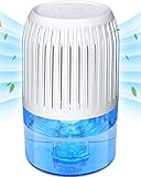 Upgraded Small Dehumidifiers for Home 1000ml, Mini Dehumidifier (280 sq.Ft), 35oz Quiet Protable Air...