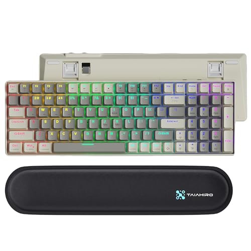 Wireless Mechanical Keyboard, 100-Key 96% Layout Gaming...