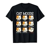 面白い猫の気分のミーム 目覚めたキュウリの猫 Tシャツ