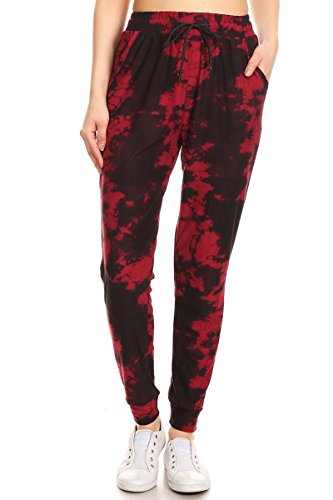 Image of Leggings Depot Premium Jogger Women's Popular Print High Waist Track Pants(S-XL)