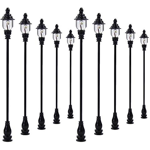 Evemodel LQS21 10PCS LED Train Lamp Posts Cover