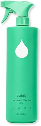Safely Limpiador universal multiusos, aroma de elevación, pH equilibrado, fórmula a base de plantas, uso en madera dura, mármol, acero inoxidable