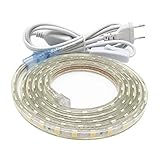 ✔ Plug and Play - In eine Steckdose Einstecken und der LED Streifen ist Betriebsbereit.