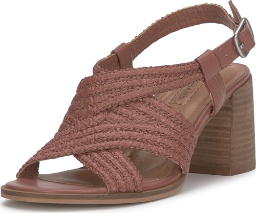Image of Lucky Brand Sasina Cut Out Heeled Sandals