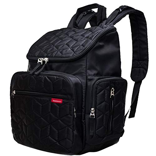 Bebamour Mochila para cambiador con  impermeable para pañales para mamá y pap
