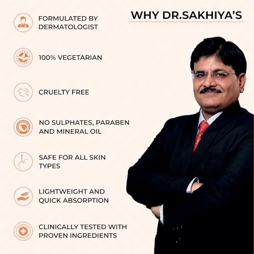 Image of Dr. Sakhiya's Acne & Pimple Morning Cream (50gm) for Oily & Acne-Prone Skin | 5% Azelaic Acid 5% Niacinamide 2% Salicylic Acid | Reduces Dark Spots & Breakouts | Non-Greasy Day Moisturizer
