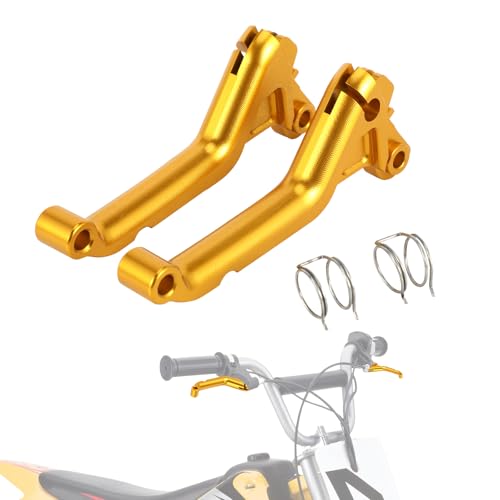 IUVWISN Brake Clutch Levers CNC for MX650 MX500 SX500 MX 650 500 Electric Dirt Bike Gold