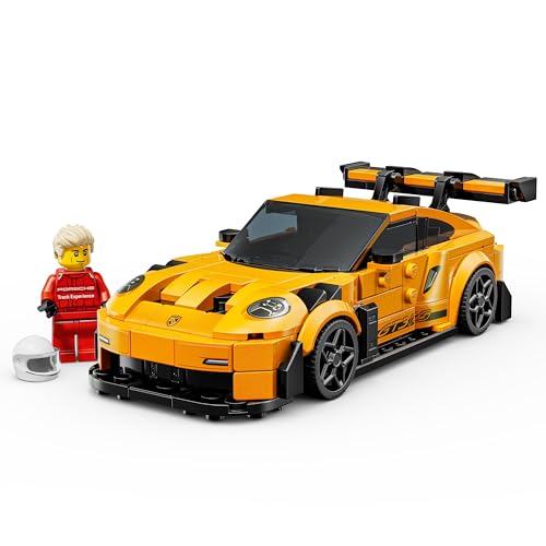Image of LEGO Speed Champions Porsche 911 GT3 RS Super Car Toy - Model Kit & Pretend Play Toy for Boys & Girls, Ages 9+ - Sports Car Building Set for Kids & Racing Fans - Gift Idea for Birthdays - 77239