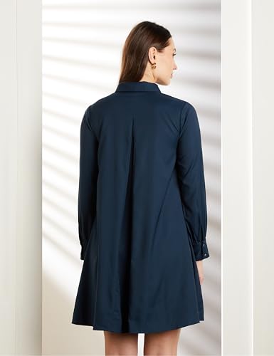 Image of Symbol Premium Women A Line Flared Dress (Knee Length | Desk-to-Dinner) (Available in Plus Sizes)