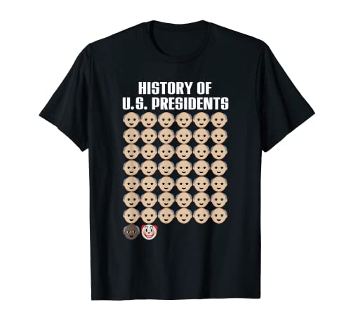 Camiseta Historia de los Presidentes de Estados Unidos | Obama, Trump Tee Camiseta