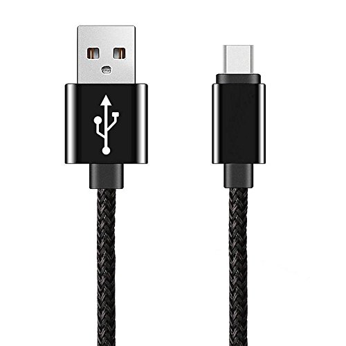 2m Câble USB 3.1 Type C Nylon Tressé (Noir)