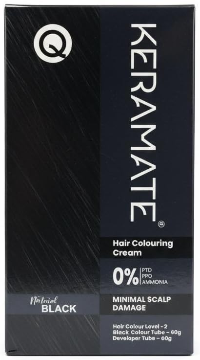 Image of Hair Colouring Cream Natural Black 120gm