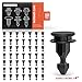 A-Premium 50PCS Engine Bulkhead Cover Striker Retainer Clips - Compatible with Honda Pilot 16-24 Odyssey 16-23 Ridgeline 17-24 Acura MDX 22-24 RDX 14-23 TLX - Auto Car Nylon Push Pin Fastener