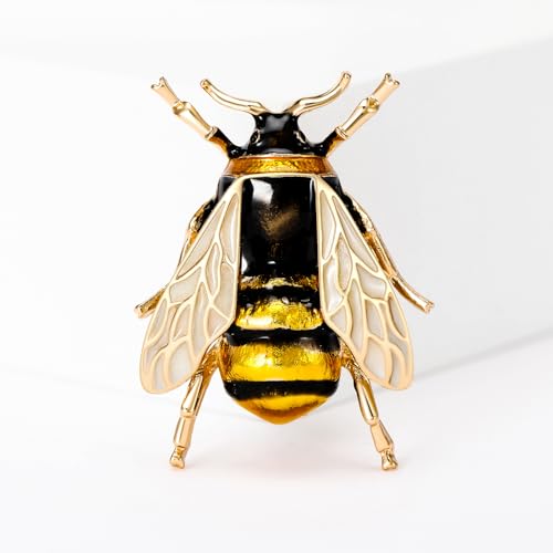 Image of Insect Animal Brooch Pin for Women Rhinestone Lapel Pins Vintage Brooches for Costume Accessories