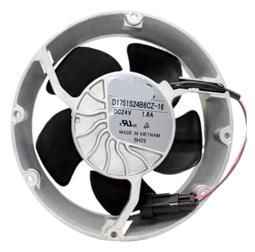 Ventilateur de refroidissement D1751S24B6CZ-16 contre la surchauffe machine