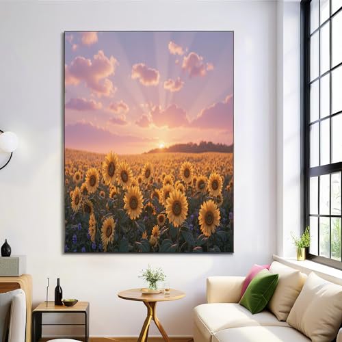 Tableau decoration murale de style pastoral naturel 70x100