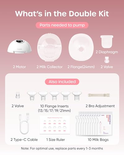 Image of Nuliie S32 Wearable Breast Pump Hands-Free, More Private Electric Pump