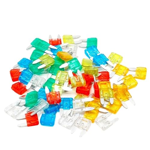 Fusibles ATC pour voiture mini-lames 5A à 30A mixtes camion 60 pièces
