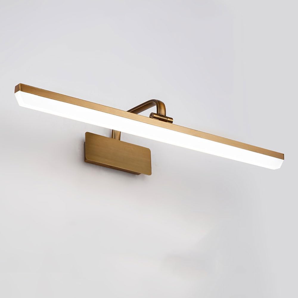 Aplique de pared LED de 14W con pantalla acrílica blanca para iluminar espejos de baño y pasillos