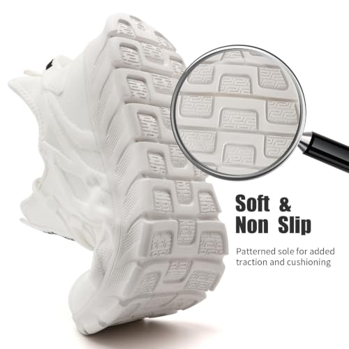 Image of Mens Running Shoes Slip On Tennis Walking Sneakers Gym Athletic