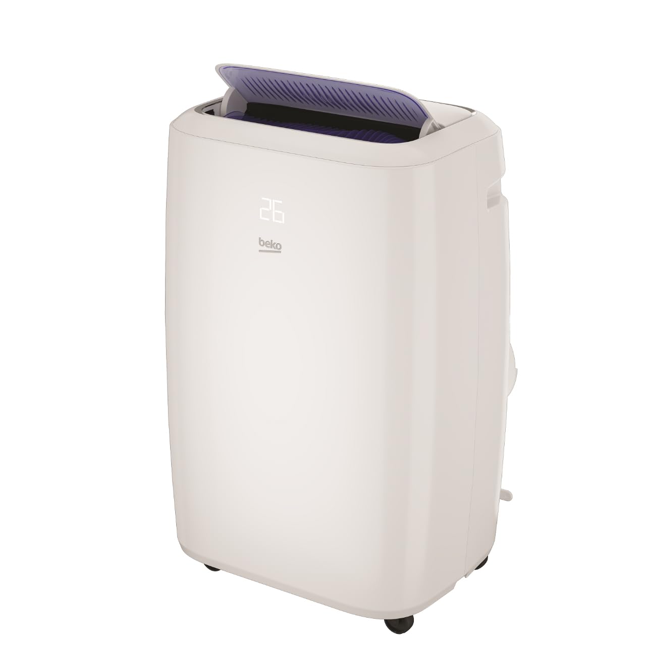 Beko - BPN109C - Climatizzatore Portatile, 9000 Btu, Raffrescamento, Funzione Deumificazione - Bianco, 44 x 33,5 x 71,5h cm