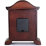 Bedford Redwood Mantel Clock with Chimes