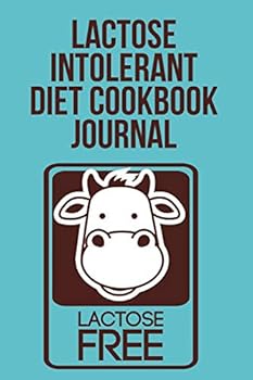 Paperback Lactose Intolerant Diet Cookbook Journal Book
