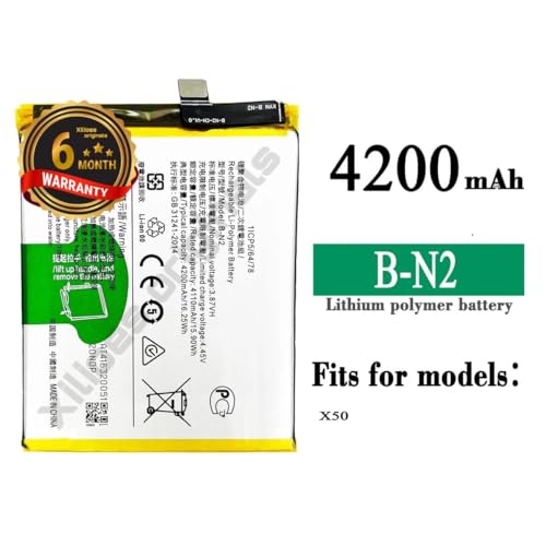 Image of B-N2 Battery for Vivo X50 Battery with 6 Month with 6 Month Warranty** (V93)
