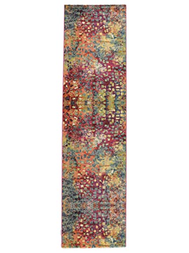 RugVista, Davina, Teppich, Mittelflor, 80 x 400 cm, Läufer, Modern, Oeko-Tex Standard 100,...