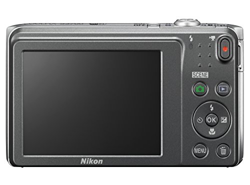 Nikon Coolpix S3700 Digital Camera With 8X Optical Zoom And Built-In Wi-Fi (Silver) #TOP1