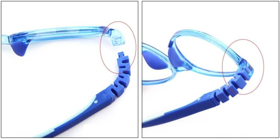 Miniatura 4 de Brazos de gafas para niños, 1 par de lentes de repuesto para patillas de silicona, Color